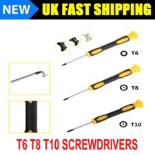 T6/8/10 Torx Star Magnetic Security Tamperproof Screwdriver Xbox One 360 PS3/4