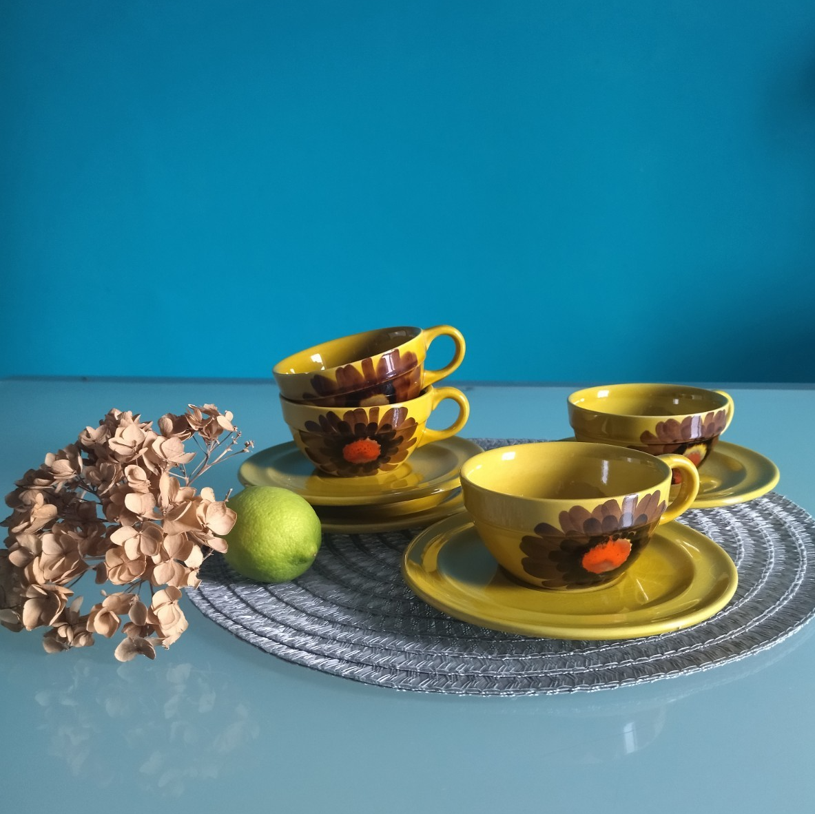 Set 8 Tazze In Vetro Con Coperchio E Cannuccia Relaxdays – Design Vintage, 500 Ml, Per Festa E Giardino, Lavastoviglie