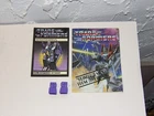 TRANSFORMERS G1 SKYWARP INSRUCTION BOOKLET SINGLE TAB FISTS ACCESSORIES ORIGINAL