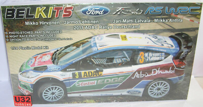 Kit De Maquette BELKITS 1/24, Ford Fiesta RS WRC, Rallye Allemagne 2011, Voiture Latvala