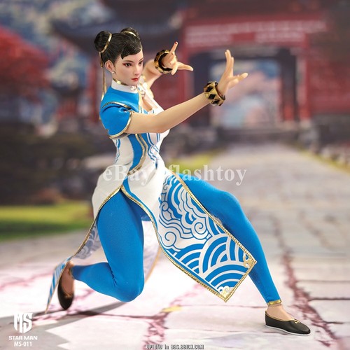 STAR MAN MS-011 1/6 Female Fighter ChunLi 12" Collectible Action Figure Model - Picture 18 of 20