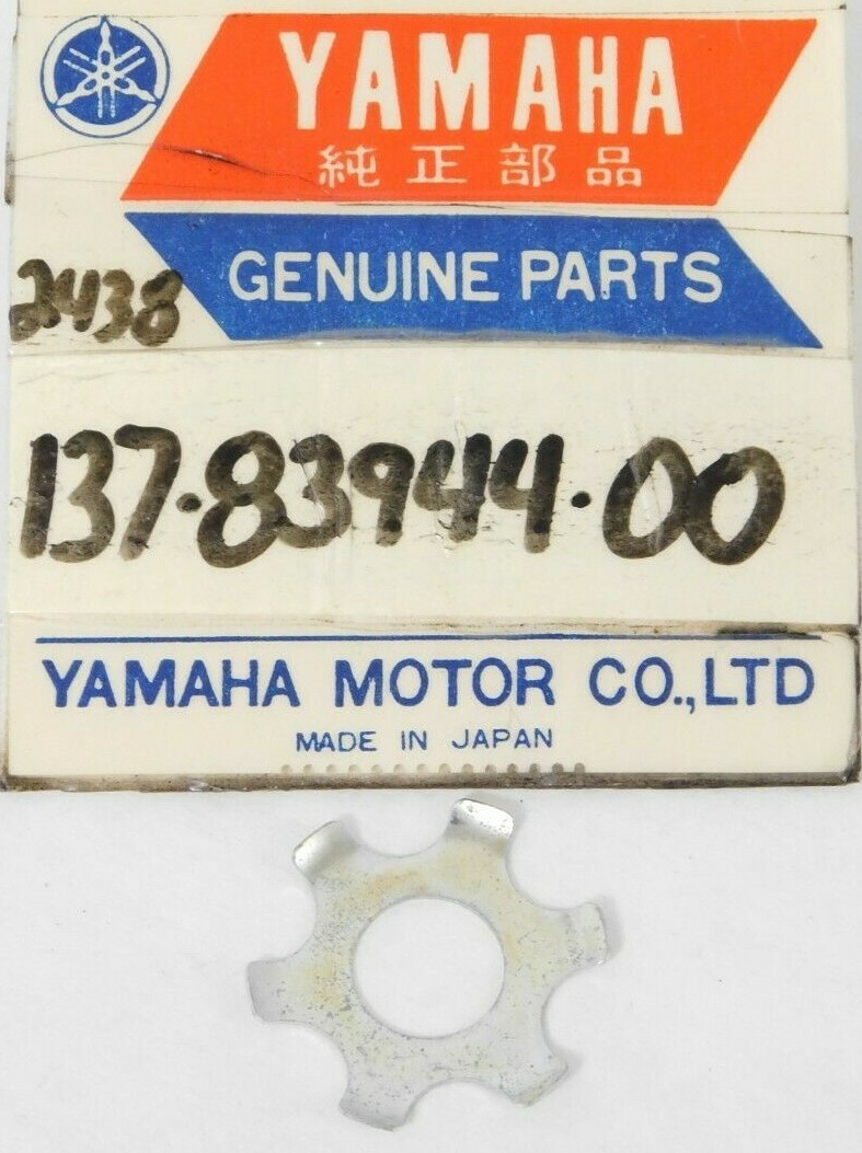 1 NOS 1966-1967 Yamaha U5 U5E SPECIAL Shape SPRING Washer OEM 137