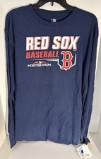 Boston Red Sox MLB Baseball Long Sleeve T Shirt 2XL NWT Genuine Merchandise