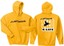 JUST RIDE SLED HOODIE SWEAT SHIRT SNOW MOBILE MACHINE SKI DOO SNOCROSS YAMAHA-166095