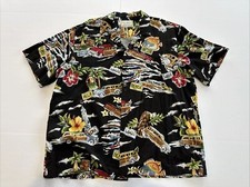Vintage Kalaheo Shirt Mens XL Hawaiian Surf All Over Print Made in USA