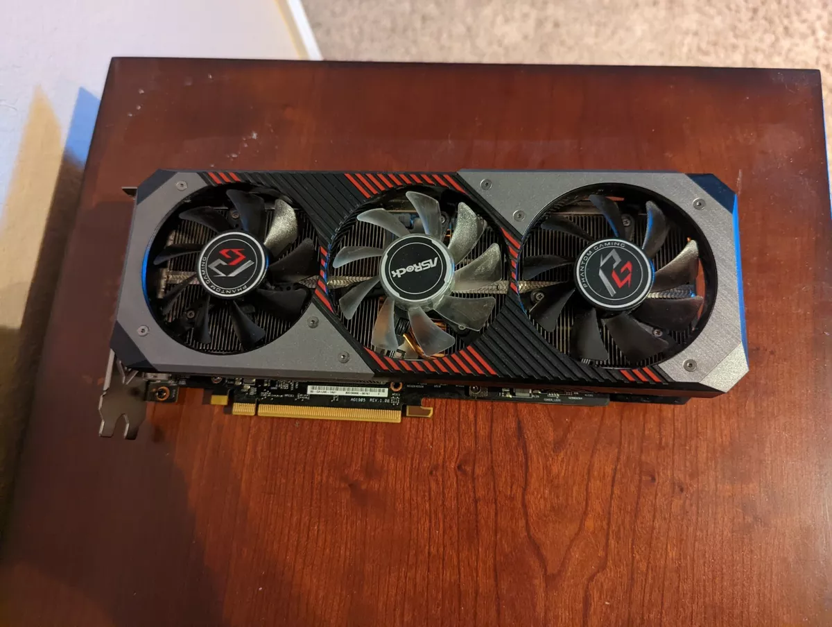 ASRock Phantom Gaming D Radeon RX 5700 XT 8G OC Graphics Video