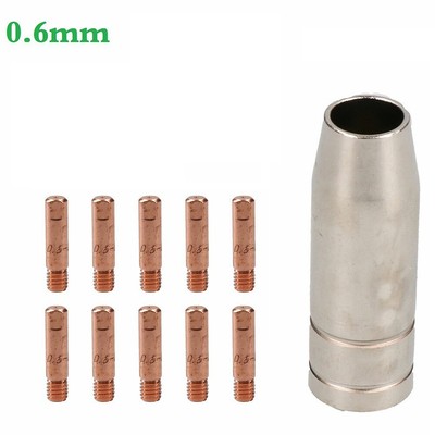 Kit Punte MIG/MAG MB15 - 10 Punte 0.9mm, Ugelli E Diffusori Per Saldatura - Foto 3