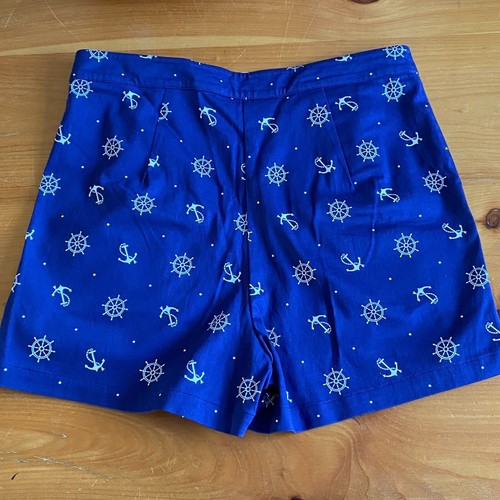 Pantalones cortos vudú Vixen - estampado náutico - estilo vintage ""50"". - Imagen 2 de 8