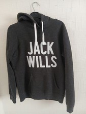 Jack Wills  Hoodie Dark Grey Size UK 10 Good Condition