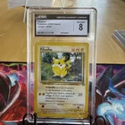 2000 Pokémon Pikachu #87/130 CGC 8