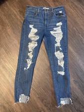 Levi's Women's 721 High-Rise Skinny Jeans Stretch Size 31 x 30 Dark Wash