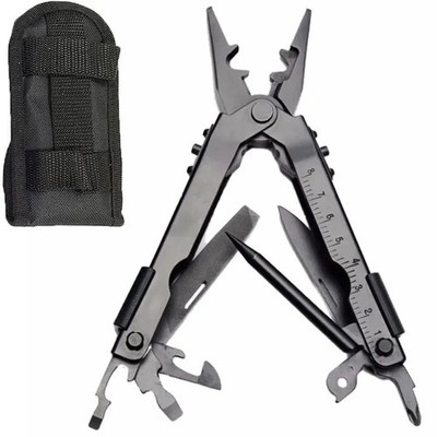 8-in-1 Stainless Steel Multitool Pliers For DIY Camping Emergency Repair