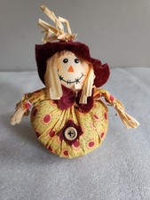 Fabric Scarecrow Decoration Fall/Halloween/Thanksgiving Tabletop Decor 