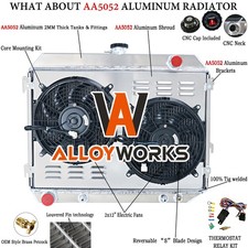 2-row Radiator Shroud Fan For 1968-1974 1971 Dodge Plymouth Mopar Cars 6.6l 7.2l 2-row Radiator Shroud Fan For 1968-1974 1971 Dodge Plymouth Mopar Cars 6.6l 7.2l