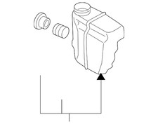 Genuine Nissan Resonator Assembly 16585-JG30A