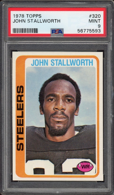 1978 Topps #320 John Stallworth ROOKIE PSA MINT 9