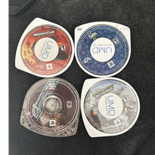 Sony PSP UMD Game Lot 4 Discs 