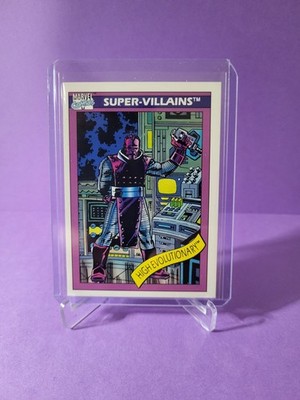 1990 Impel Marvel Universe #77 High Evolutionary Super-Villains 