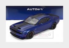 1:18 AUTOART Dodge Challenger Srt Jailbreak Coupe 2022 Blue AA71763 Model