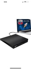 Gotega External DVD Drive, USB 3.0 Portable CD/DVD /-RW Drive/DVD Player