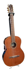 Salvador Cortez CC-32 4/4 Classical Guitar, Solid Cedar, Rosewood Savarez