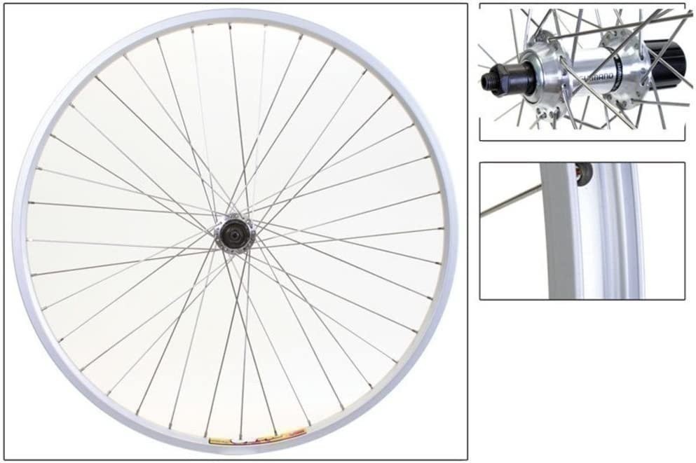 Wheel Master 26x1.5" Rear Wheel - Wei ZAC19, 8-10sp Cassette, QR, Silver