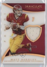 2015 Panini Immaculate Collegiate Numbers Memorabilia 48/99 Matt Barkley 10k8
