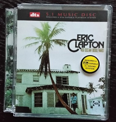 DVD  DTS 5.1 - ERIC CLAPTON - 461 OCEAN BOULEVARD - 5.1 MUSIC DISC