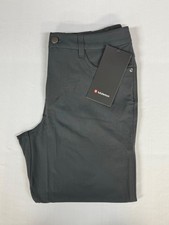  ABC Slim-Fit 5 Pocket Pant 30L Warpstreme By lululemon Obsidian Pick Your Size