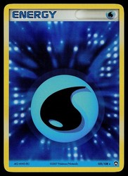 Water Energy 105/108 EX Power Keepers Holo Rare