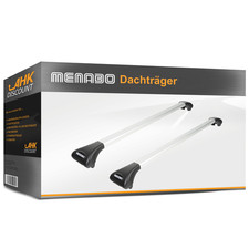 Für Mini Clubman 09.2010 - 12.2015 MENABO Lastenträger Ariete Aluminium silber