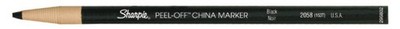 Sharpie CHINA-Marker, Strichstärke: 2,0 mm, schwarz