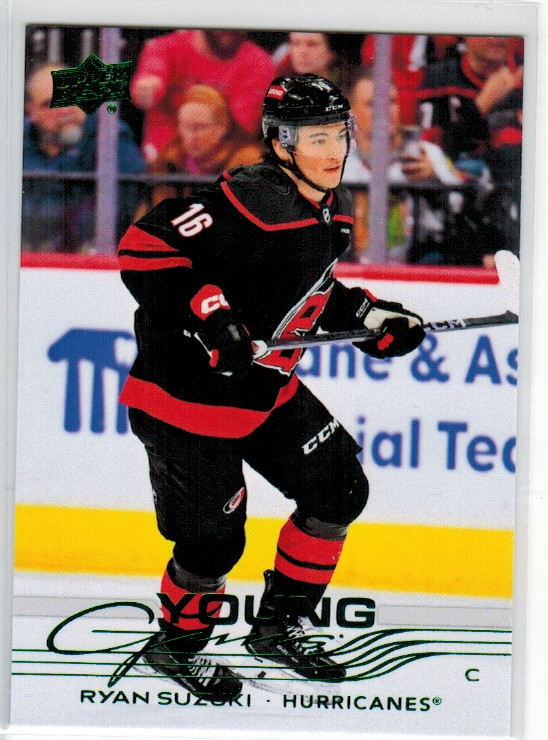 2025-26 Upper Deck Series 1 Holiday Edition Young Guns Ryan Suzuki #214