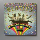 The Beatles Magical Mystery Tour 7" Vinyls x2 G/fold & Booklet 1967 EX/EX Yellow