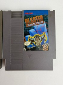 NES Game Lot Super Mario Bros Mario 3 Blaster Master Nintendo Vintage