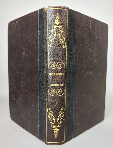 SENANCOUR OBERMANN PREFACE GEORGE SAND PARIS 1840 RELIURE CUIR - Bild 6 von 6