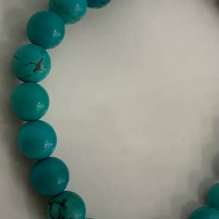 Chrome Hearts Turquoise Bead Silver Bracelet - Heavily Used thumbnail 11