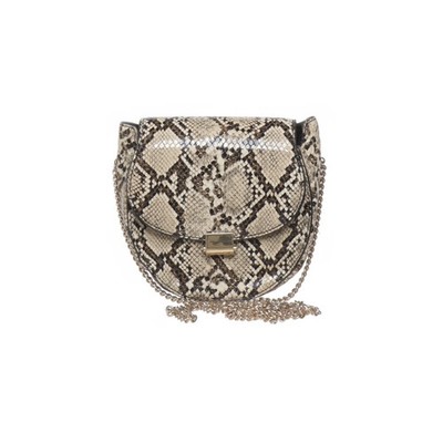 Mango, Umhängetasche, Damen, Polyester/Polyurethan, Beige, 17, 8, 19 cm #zzY