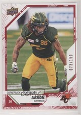 2019 Upper Deck CFL Red 73/150 Aaron Grymes #12 d7u