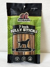 New Redbarn Premium Bully Sticks For Dogs - 7 Inch 6 Count - Long Lasting