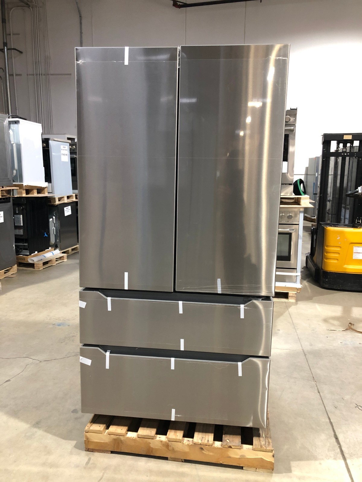 36 in. 4 Door French Door Refrigerator, Stainless (OPEN BOX 