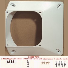 200mm to 120mm Fan Slot Radiator SIDE OFFSET Adapter Converter change mounting