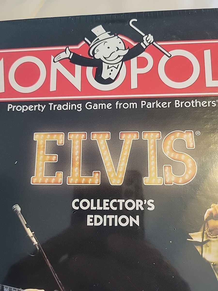Monopoly Elvis Presley Collectors Edition Parker Brothers Game