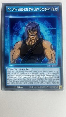 No One Suspects the Dark Scorpion Gang! SGX3-ENS17 Speed Duel GX: Duelists of...