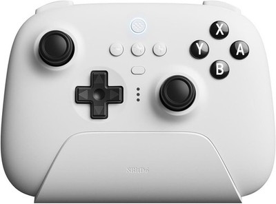 8BITDO ULTIMATE Bluetooth 2.4G Controller Lade-Dock Weiß PC & SWITCH