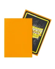 DRAGON Shield Sleeve - Matte Orange Card Sleeves