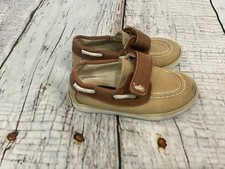 POLO RALPH LAUREN KHAKI/TAN TODDLER CANVAS SHOES SIZE 7
