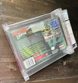 Donkey Kong Country WATA Sealed 6.0 A+ SNES Super Nintendo not CGC or VGA