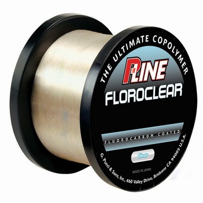 P-Line Floroclear Bulk Spool Fishing Line 3000 Yard Clear 4 lb - FCC-4