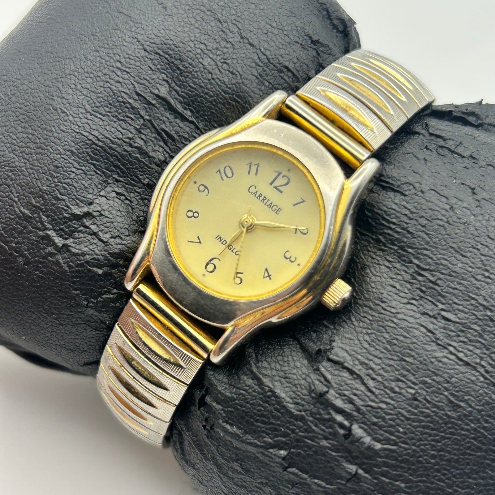 Vintage Carriage by Timex Indiglo Women’s Quartz Watch Working New Battery image 2